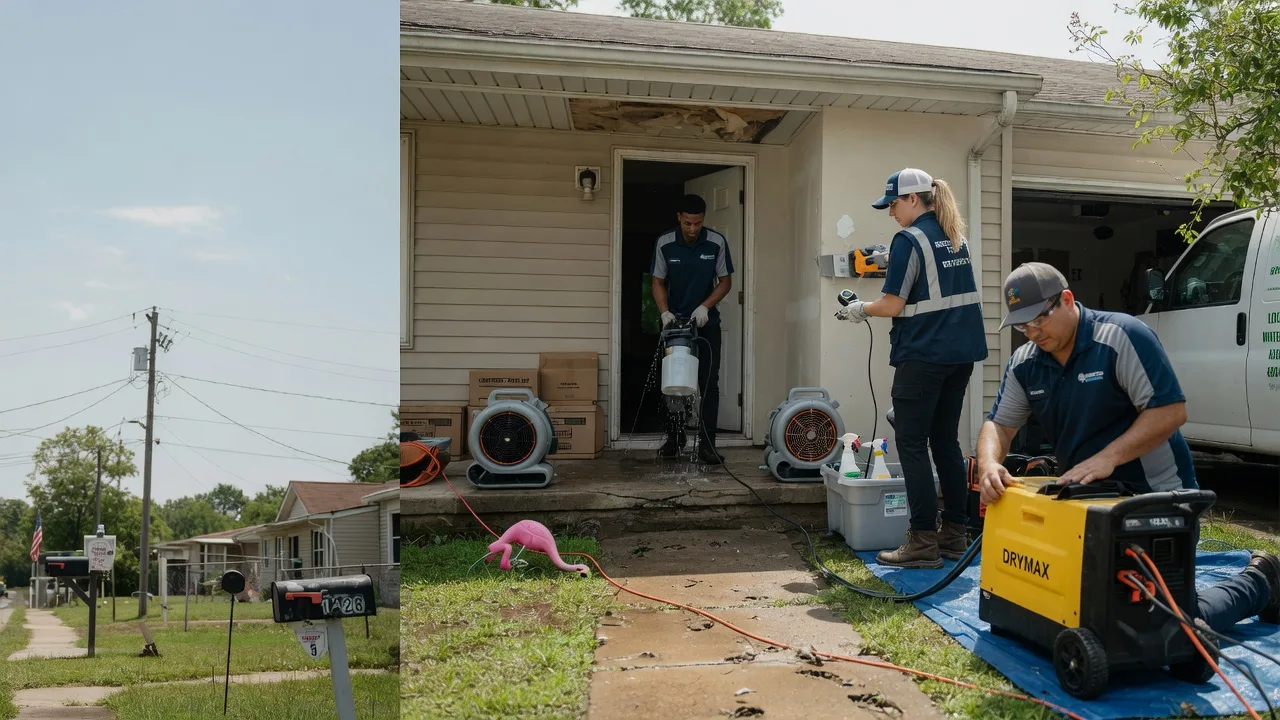 Storm Damage Water Removal in Moro, IL near me